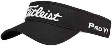 Titleist Men's Tour Performance Golf Visor - Premium Sun Protection for Golfers
