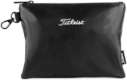 Titleist Professional Zippered Golf Pouch in Black - Travel Gear