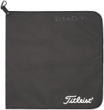 Titleist Black Golf Towel - 20x20 inches, Black Color