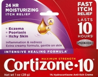 Cortizone 10 Intensive Healing Anti-Itch Cream - 1 oz Tube