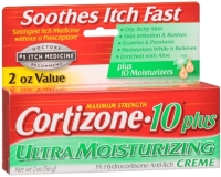 Cortizone-10 Plus 2 oz Maximum Strength Anti-Itch Cream - Fast Relief