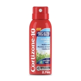 Cortizone 10 Maximum Strength Itch Relief Cooling Spray with Hydrocortisone 1% & Aloe - Fast-Acting Anti-Itch Spray for Bug Bites, Rash, Eczema - 2.7 oz