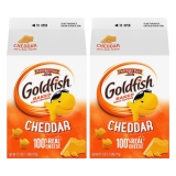 Goldfish Golden Cheddar Crackers, 27.3 oz x 2 Carton Box