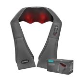 MARNUR Neck & Shoulder Massager with Heat, Deep Kneading for Full-Body Relief - Gray