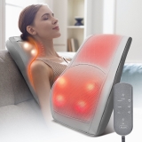 Boriwat Back and Neck Massager with Heat - 3D Deep Tissue Kneading Shiatsu Pillow for Mother's & Father's Day