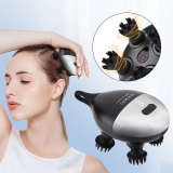 HailiCare Wireless Electric Scalp Massager with 3 Speeds - Deep Kneading, Waterproof, Body Vibrations - Stress Relief & Hair Growth