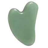 FST Natural Jade Gua Sha Facial Tool for Anti-Aging & Lymphatic Drainage