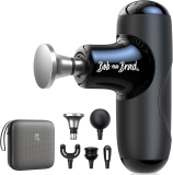Bob and Brad Mini Massage Gun with Metal Head, Deep Tissue Percussion Massager - Quiet & Portable, Christmas Gift, FSA/HSA Eligible