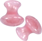 Bexikou Rose Quartz Gua Sha Facial Roller for Women | Face Lift Massager by Casewin