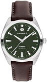 Movado Heritage Series Datron Men's Watch - Swiss Automatic, Calfskin Strap - Sport Luxury Timepiece - 40mm