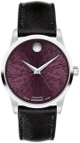Movado Museum Classic Women's Automatic Watch - Leather Strap, Self-Winding Luxury Timepiece - 33mm - Gift