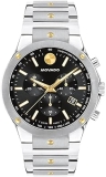 Movado SE Men's Sport Watch - Swiss Quartz Chronograph, Stainless Steel Bracelet - 5 ATM Water Resistance - Luxury Timepiece - 42mm