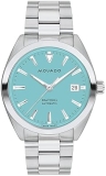 Movado Heritage Datron Men's Luxury Watch - Self-Winding, Stainless Steel, Water Resistant