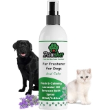 Pawsher 8.45 oz Lavender Scented Fur Freshener Spray for Dogs & Cats | Premium Odor Eliminator | Between Baths Deodorizer