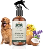 tımberrıdge line Vermont Ruff Pet Deodorizer Spray for Dogs - Odor Eliminator & Coat Conditioner - 8 oz