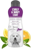 Cosmos Corporation TropiClean Perfect Fur Detangling Dog Shampoo for Curly Coats, 16oz - Moisturizing & Puppy Safe"