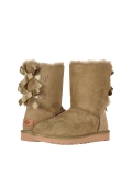 UGG Bailey Bow II Twinface Sheepskin Boots in Antilope Color