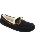 UGG Women's Black Dakota Leather Ankle-High Slipper - Size 6M