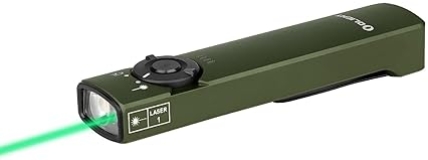 Dongguan OLIGHT Arkfeld EDC Flat Flashlight, 1000 Lumens, Rechargeable Battery, Green Beam, for Outdoors, Emergency, Work