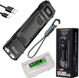 Nitecore EDC29 6500 Lumen USB Rechargeable LED Flashlight with Accessory Case