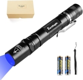 TactEagle 365nm Blacklight UV Flashlight for Pet Urine Detection, AA Battery Powered