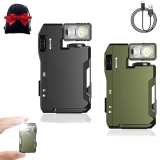 Wibem G5 Rechargeable EDC Flashlight with Dual Light - 400 Lumens