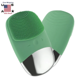 KOLUXE Waterproof USB Electric Ultrasonic Silicone Facial Cleanser Massager