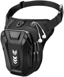 ISEYOU Expandable Thigh Bag for Women Men, Motorcycle Leg Bag with Strap - Ideal for Outdoor Activities