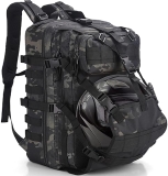 YOUNGOA Men's Motorcycle Helmet Backpack with Hard Hat Storage - Riding Accessory/Gift