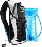 Water Buffalo Hydration Backpack - 2L Water Bladder - 12L Hydropack for Hiking, Running, Biking - Road Runner Hydration Pack