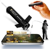 Fairpoint Westin Escape Cam: Compact Underwater Fishing Camera - 1080P, Waterproof - View on iPhone or Android