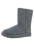 UGG Women's Classic Short II Grey Suede Boot - Size 10M