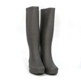 UGG Women's Charcoal Grey Tall Rain Boots, Size 5 M US