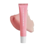 Summer Fridays Tinted Lip Butter Balm - Vegan Hydrating Lip Balm - Pink Sugar (.5 Oz)