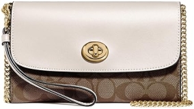 Coach Women's Signature Chain Crossbody Bag - Stylish & Versatile