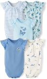 The Children's Place Baby Boys Short Sleeve Bodysuits Multipack