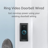 Ring Video Doorbell Wired: Newest Model with Two-Way Talk & HD Camera - Real-Time Alerts