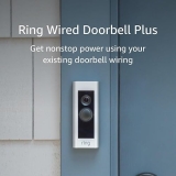 Ring Wired Doorbell Plus: Enhanced Security & Sleek Design (Requires Existing Doorbell Wiring)"
