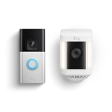 Ring Battery Doorbell Pro & Spotlight Cam Plus Combo in White