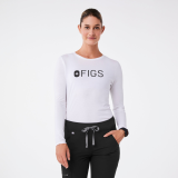 FIGS Logo Supersoft Longsleeve Underscrub