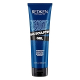 Redken Max Sculpting Gel - Body & High Shine Finish, Long-Lasting Shape Memory, Flake