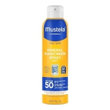 Mustela Baby Mineral Sunscreen Spray SPF 50 - Sensitive Skin Body Sun Spray - Water Resistant - 6 fl.oz.