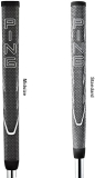 PING Winn AVS Midsize Pistol Putter Grip - Grey/White Golf Grip