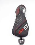 PING G410 2 Hybrid Headcover 17° Black White Red Tag - Golf Club Cover