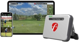 FlightScope Mevo+ GPS Launch Monitor & Golf Simulator | Swing Data, Multicam, Courses, Ranges, Games | Indoor/Outdoor | iOS/PC Compatible