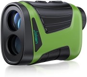 Jiskan 1200 Yards Pro Laser Golf Rangefinder with Slope & Flag Pole Lock - Rechargeable & 7X Magnification - Golf Accessories for Men'