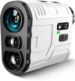 BAOSHIAN 1200 Yards Golf Range Finder with Slope, Tournament Switch, Rechargeable Laser Rangefinder - 7X Magnification
