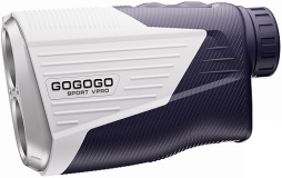 Gogogo Sport Vpro ZeroIn Rechargeable Golf Range Finder with Slope - 2500 Yards