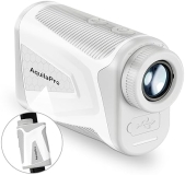Aquila Mini4 Golf Rangefinder with Slope and Magnet - 1,000 Yards Range Finder, 0.5 Yard Accuracy, 7X Magnification