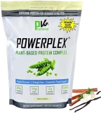 PhysiVantage Organic Plant-Based Vegan Protein Powder for Muscle Recovery - 2 lb Vanilla